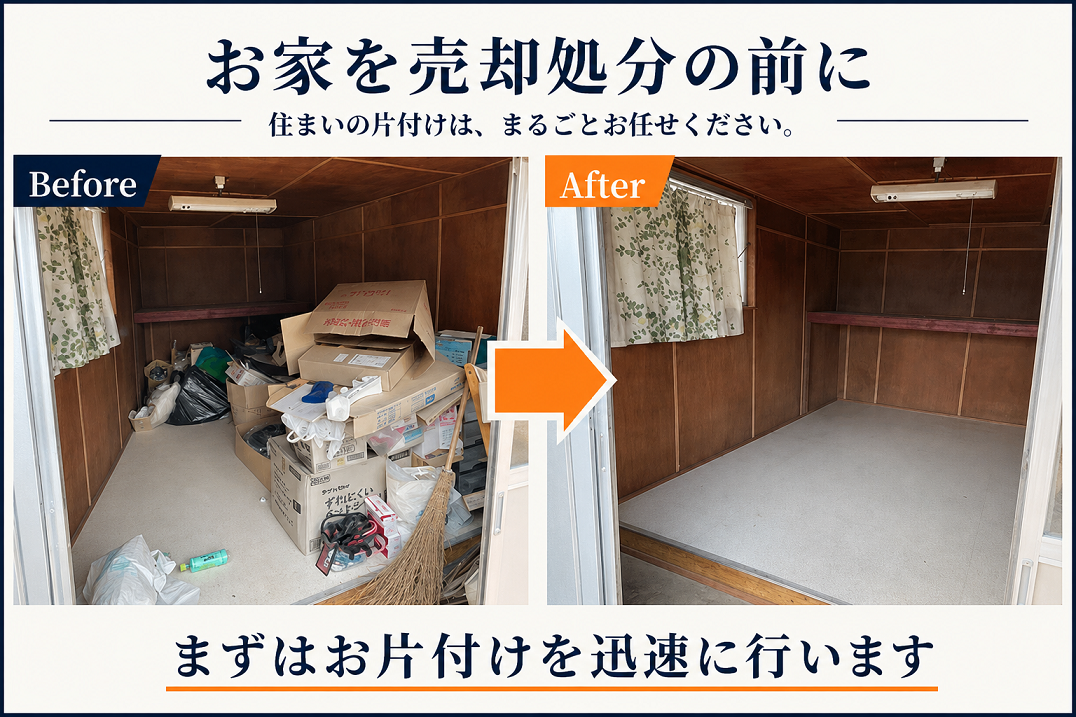 あかぎホームサービスのお家丸ごとかたづけ